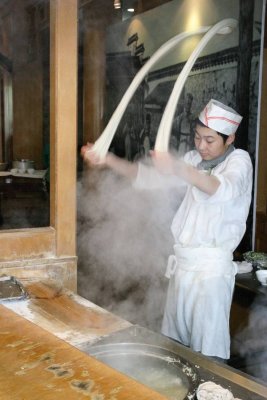 Noodle chef, Xian