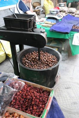 chestnuts roasting on an open ____ ?