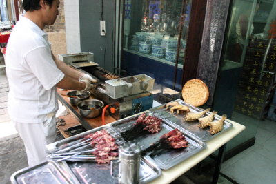 street market, Xian