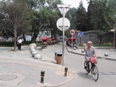 Riding the streets of Beijing