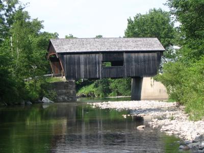 Covered bridge just down from Oddly's