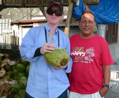 Happy hour --Anthony & Mr. Ray( The driver )