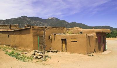More Pueblo living spaces