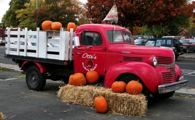 Pumpkin hauling Dodge