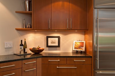 After - Back Wall Cabinets