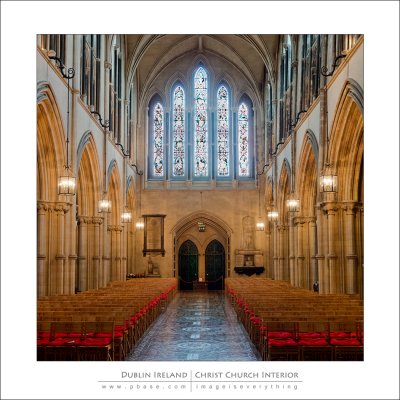 Dublin - Christ Church Rear Interior