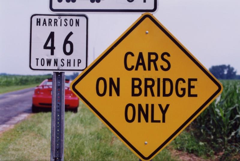 Cars on Bridge Only (Bellefontaine, OH)