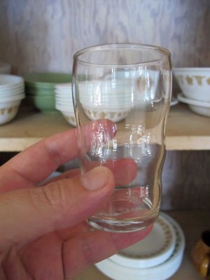 Juice glass that brings back a lot of childhood memories