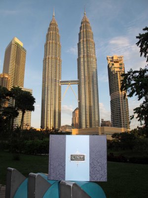October 2011:  ACME 20 visits the Petronas Towers in Kuala Lumpur ... and is mightily impressed!