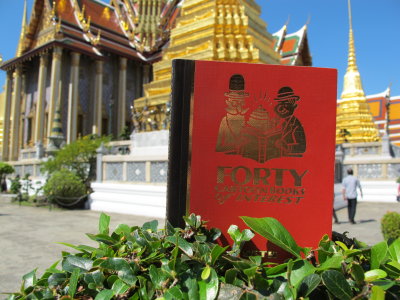 Forty Cartoon Books of Interest at the Grand Palace, Bangkok