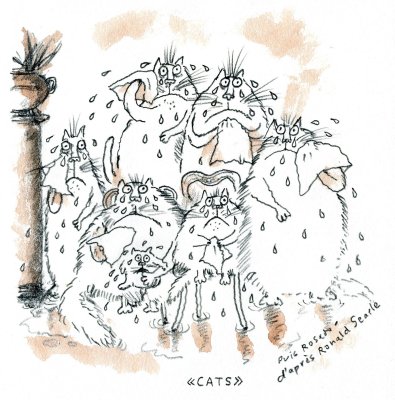 Fernando Puig Rosado's tribute to Ronald Searle