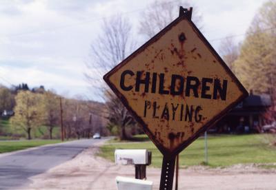 Children Playing (Conway, MA)
