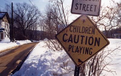 Caution Children Playing (Erving MA)