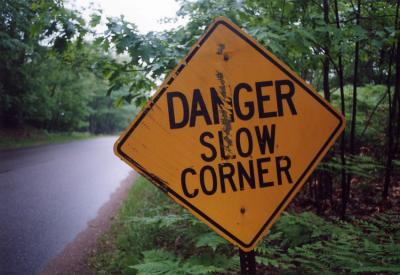 Danger Slow Corner Three Lakes WI.jpg