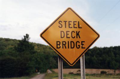 Steel Deck Bridge (Newfield NY)