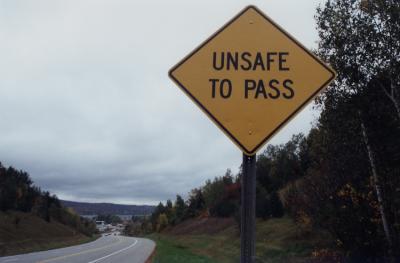 Unsafe to Pass (Newport VT)