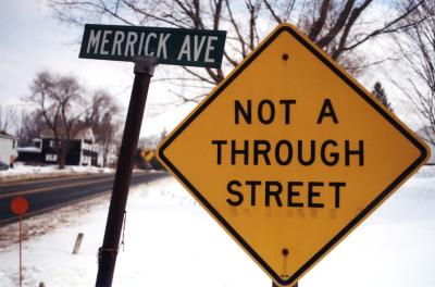 Not A Through Street (Brookfield, MA)