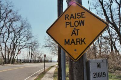 Raise Plow at Mark