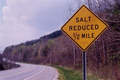 Salt Reduced 1/2 Mile (Cummington, MA)