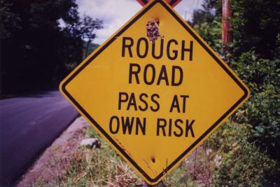 Rough Road Pass At Own Risk (Adamsville, MA)