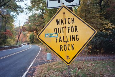 Watch Out For Falling Rock (Turners Falls, MA)