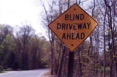 Blind Driveway Ahead (Granville, MA)