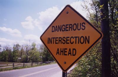 Dangerous Intersection Ahead (Beckett, MA)