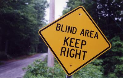 Blind Area Keep Right (Westhampton, MA)