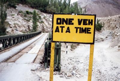 One Veh At A Time (near Ule-tok-po)