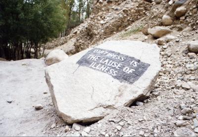 Dirtiness Is The Cause Of Illness (Ladakh)