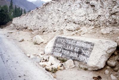 Keep Your Surroundings Clean (Ladakh)