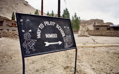 Way To Pilot School Nimoo (Ladakh)