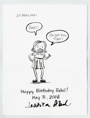 Birthday Card for Rahil (2006)