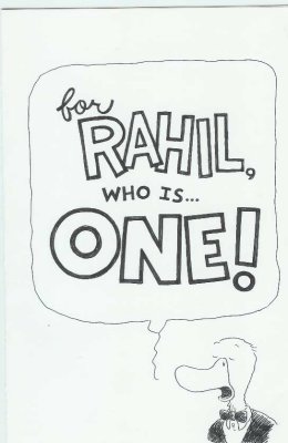 Brendan's birthday card for Rahil (cover)