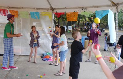 Mark Wilders juggling workshop