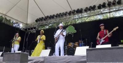 SambaD takes over the main stage early Saturday afternoon