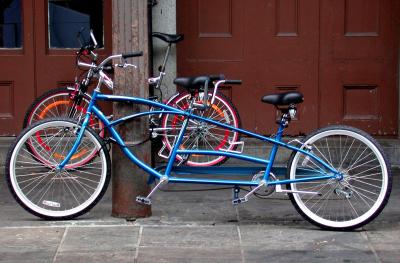 in tandem