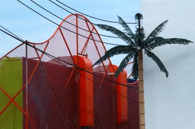 Layered with palm