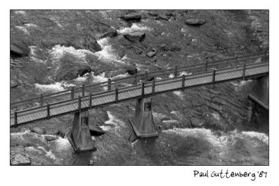 Foot Bridge at Taughannock Falls