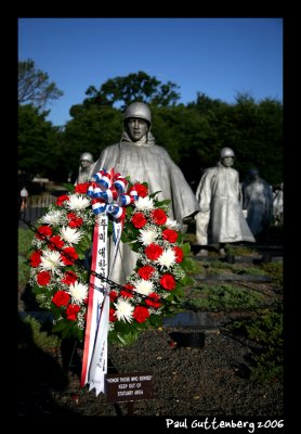 Korean War Memorial at Dawn