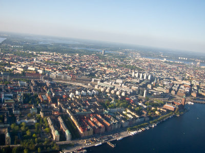 Stockholm from above