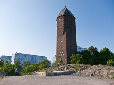 Water tower in Hagalund Solna