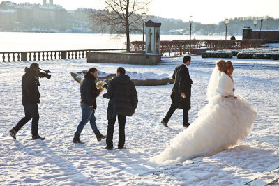 Winter bride