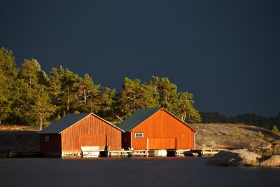 The boat houses