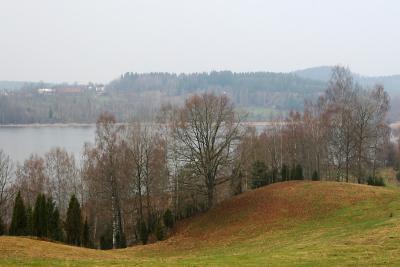 View over the lake