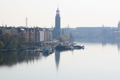 City Hall in morning haze