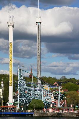 Grna Lund the amusement park