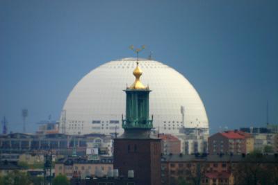 May 14: Stockholm Globe and City Hall