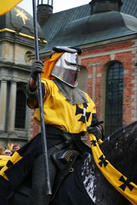 The yellow knight