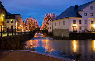 December morning by the Fyris river